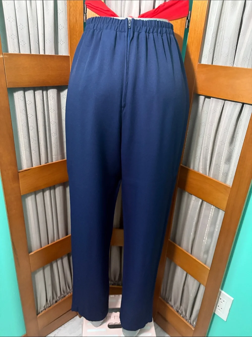 Dani Max/Lois Snyder-Vintage 2 Piece Pant Suit - Jacket & High-Waist Trousers